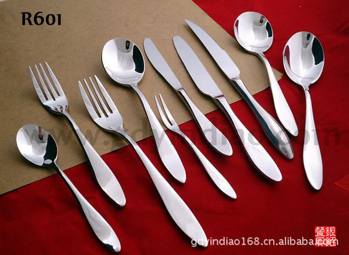 【银貂餐具厂供应中高档刀叉勺餐具套装 欧式厨房用具刀叉】价格,厂家